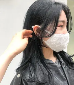 【🇰🇷似合わせ顔まわりカット🇰🇷】韓国風小顔カット ＋韓国くびれ巻き¥ 2,200💍韓国ヘア、顔まわりカット