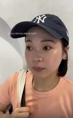 ハリウッドブロウリフト【perm&wax】