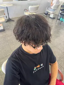 【メンズ】カット＋パーマ＋トリートメント