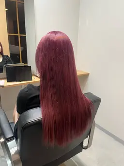 ケアブリーチ１回＋カラー＋TOKIOトリートメント