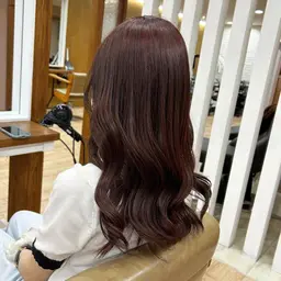 【ミニモ学割】 〈ブリーチなしで透明感🩵〉ワンカラー+クイックトリートメント