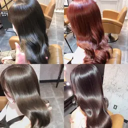 🔴ブリーチ無しダブルカラー【ブリーチ無しのダブルカラー（高発色フルカラー）】×【スチーム1step トリートメント】