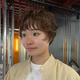 カット+パーマ（ショート）