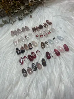 【1.2月限定】季節限定バレンタインネイル💌🍫🐻