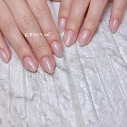 ワンカラー・ラメグラ(ケア、オフ込み)【ホットタオル&ハンドマッサージ5分サービス】