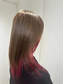 カラーカット＋インナーブリーチ