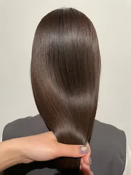 似合わせカットand髪質改善ストレートandオージュア トリートメント
