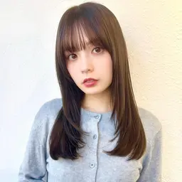 自宅での再現性No.1🟧骨格・クセを見極める🟧 小顔カット+選べるトリートメント