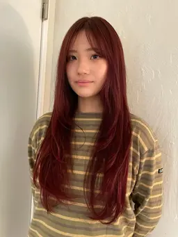 カラー+AMASIAトリートメント🛁🎶