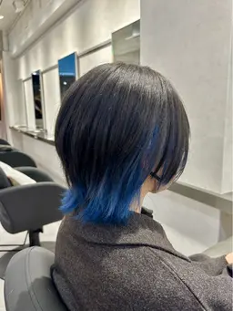 カット＋インナーカラー＋オラプレックストリートメント