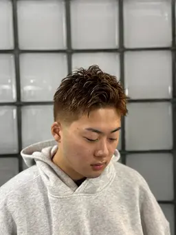 【men's】カット+ワンカラー(白髪染め⭕️)ロング不可❌