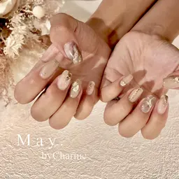 トレンド ニュアンスネイル ⭐︎