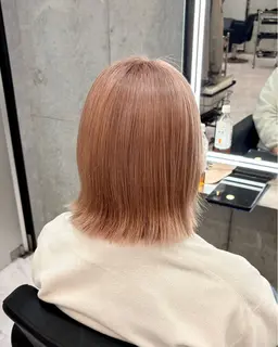 Wカラー🪽【ブリーチ+カラー】+カット✂️ (ロング・ボブ・レイヤー/顔周りカット/毛量調整)