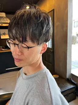 【お得すぎる！】メンズカット&５分スパ&眉カット