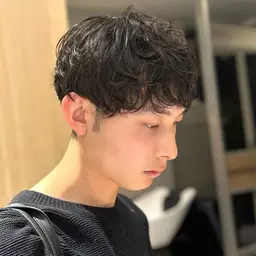 【3・4月限定⭐️】メンズパーマ🌀カット➕パーマ➕オリジナルトリートメント💫パーマの種類問いません🙆‍♀️