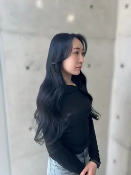 韓国式カット＋Aujuaトリートメント🖤