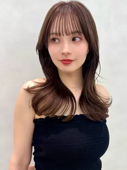 ［ミニモ限定🩵］🇰🇷韓国ヘアカット🩶60分　#ヨシンモリ　#くびれヘア　#韓国風　#レイヤー