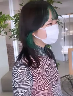 カット＋🍊ケアブリーチ＋インナーカラー+ケアトリートメント🍇