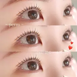 【似合わせまつ毛パーマ】トリートメント付き