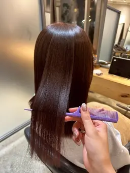 ‪🫶縮毛矯正‪🫶リタッチ全頭あり♡クセやうねりが気になる方❣️⚠️ブリーチ、ハイライト、 パーマなしの方限定