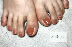 【ご新規様限定価格】オフ込フットワンカラー❤︎当サロン初めてのお客様へジェルや雰囲気は合うか、お試しにオススメです♡