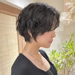 【💖ショートスタイルに変化が欲しい方限定💖】動きがでるショートパーマ💈