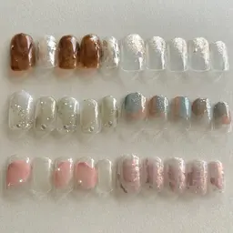 【限定価格&パーツ１つプレゼント✨シンプルデザイン/オフ込み】パラジェル別途料金/サンプル6種類から