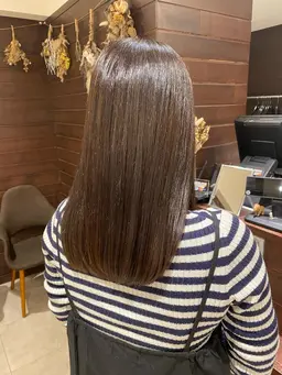 クオルシアカラー＋カット＋髪質改善超音波ケアプロ TR