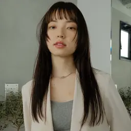 《地毛に戻したい方👀》地毛を残して地毛風カラー+似合わせカット