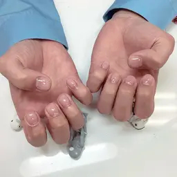 メンズOk⟡.·*.オフ込みクリアネイル