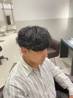 カット＋シャドウパーマ