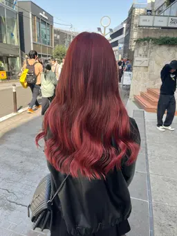 🫧エクステ＋馴染ませカット🫧（60-80本）（#ダブルカラー/インナーカラー/前髪/ワンカラー/リタッチ/韓国風）