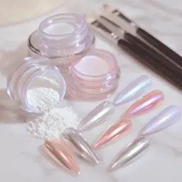 ③ソフトジェル付替+オーロラワンカラー