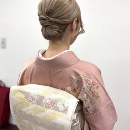 🌈訪問着着付け👘＋ヘアセット👩