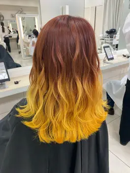 【デザインカラー➕ケアトリートメント🌈】