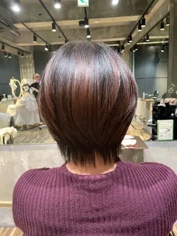 「ショートヘアの方orショートヘアにしたい方限定」カラー➕カット➕トリートメント