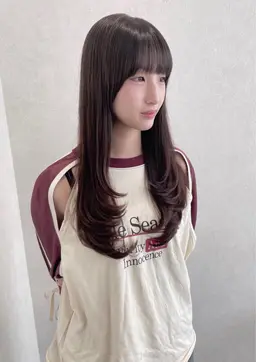 【カットなし】髪質改善inケアカラー