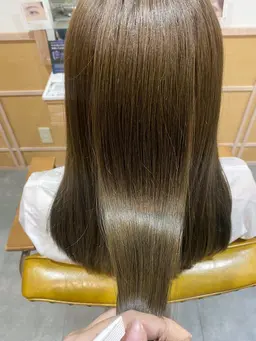 【特別価格】カット＋ツヤ縮毛矯正＋マーブ　¥22660→