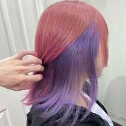 《初回​〜​3回目来店までご利用可！》 ⚡️【ブリーチ無料】リタッチ+カラー+プチトリートメント⚡️