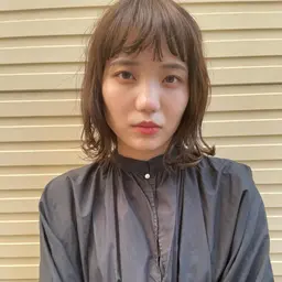 ブリーチしないダブルカラー＋カット