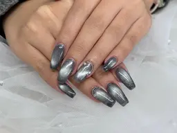 【2回目以降の方】マグネット・フラッシュネイル🫧