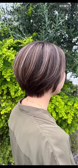 圧倒的透明感♪ハイライト+カット+高品質炭酸泉+3STEP トリートメント