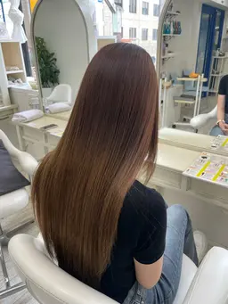 【髪質改善】酸性ストレートフォルムメイク