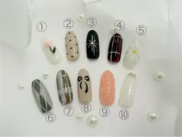 【オフ有】ワンカラー+写真アート2本付 0円