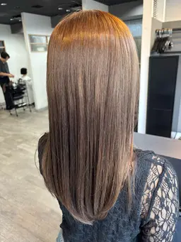 カラー+髪質改善トリートメント