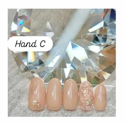 【Hand C】華やかデザイン