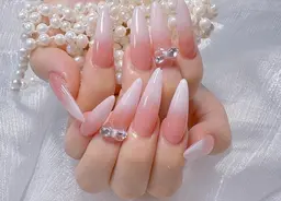 🧚‍♀️チップ長さだし　カラグラ+2個大きいパーツ