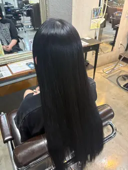 【1月限定🎀🩵】縮毛矯正モデル ※ブリーチ履歴あり❌