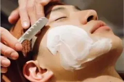 【メンズ】フェイスケア(ミストシェービング+毛穴洗浄orお顔ほぐし)