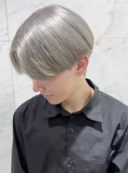 【メンズ限定】💎カット&ブリーチカラー♦️クイックトリートメント